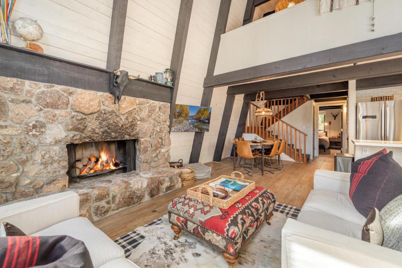 Mid Century Modern A-Frame Cabin At Northstar Villa Truckee Bagian luar foto