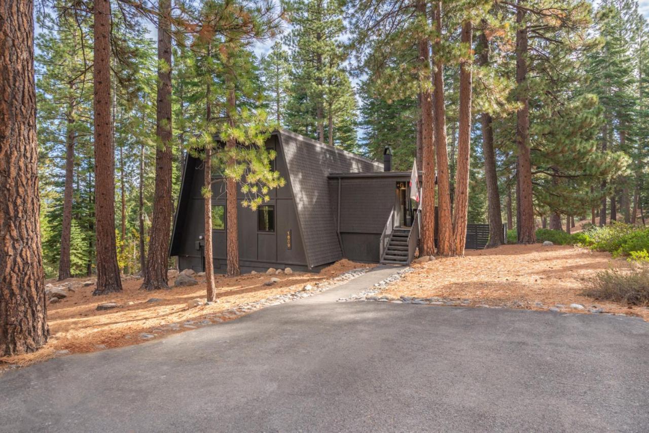 Mid Century Modern A-Frame Cabin At Northstar Villa Truckee Bagian luar foto